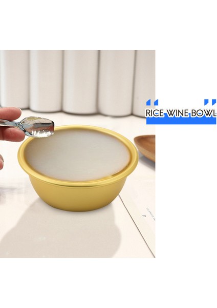 300 ml Kore Pirinç Şarabı Kase Hafif ve Güçlü Alüminyum Dak Bekü Partileri Kamp ve Tüm Durumlar Için Mükemmel, 4 Adet (Yurt Dışından) modelleri