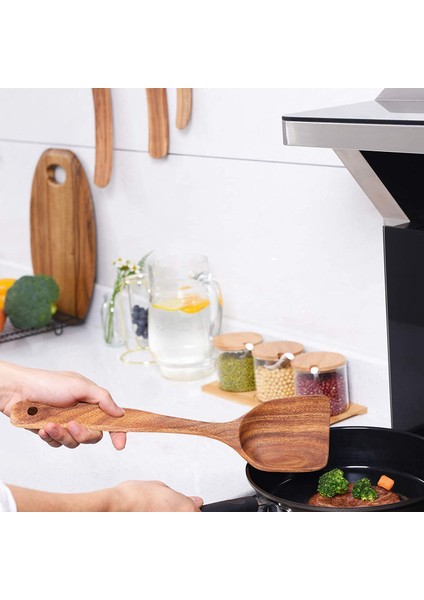 Ahşap Mutfak Gereçleri Seti,6 Adet Pişirme Için Ahşap Kaşıklar,ahşap Pişirme Gereçleri,yapışmaz Tava Için Ahşap Kaşıklar (Yurt Dışından) fiyatları