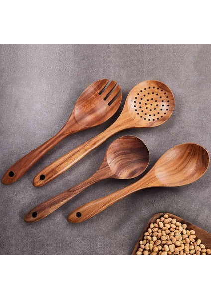 Ahşap Mutfak Gereçleri Seti,6 Adet Pişirme Için Ahşap Kaşıklar,ahşap Pişirme Gereçleri,yapışmaz Tava Için Ahşap Kaşıklar (Yurt Dışından) indirimleri