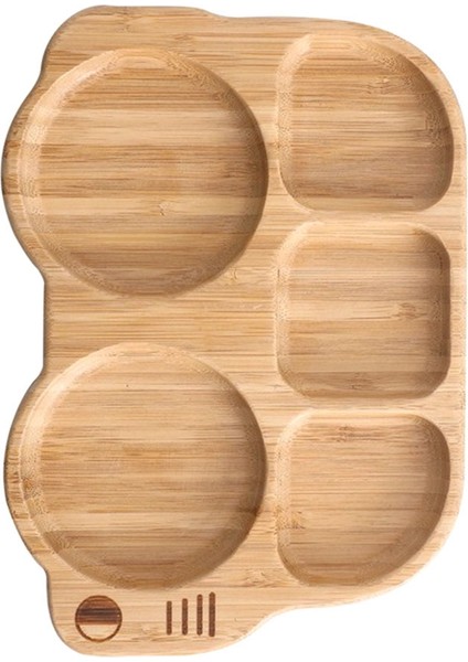 Araba Şekli Bebek Beslenme Seti Yemek Takımı Tabak Yenidoğan Bambu Yemek Takımları Eşyalar Sofra Takımı Eşyalar Aksesuar Çocuklar Için Yiyecek Saklama (Yurt Dışından) indirimleri