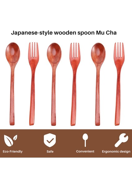 16 Adet Tahta Kaşık Çatal Seti Tahta Kaşıklar ve Tahta Çatallar Dahil Japon Ahşap Gereçler Seti Yeniden Kullanılabilir El Yapımı (Yurt Dışından) fiyatları