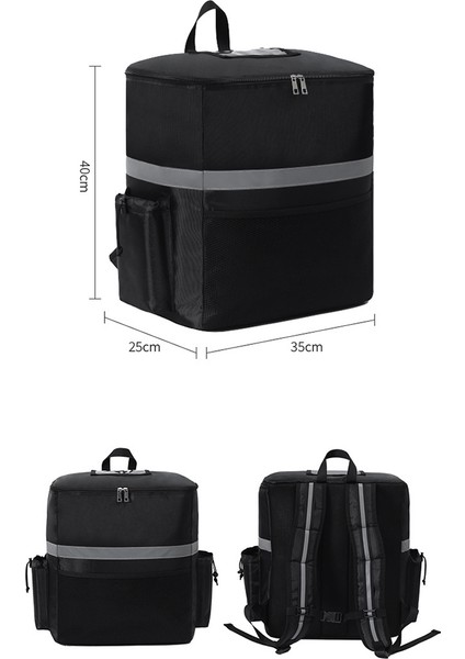 Gıda Teslimat Sırt Çantası Pizza Teslimat Çantası Bisiklet Teslimatı Için Yalıtımlı Teslimat Çantası Taşıma Için Sıcak/soğuk Gıda Dağıtım Çantası (Yurt Dışından) modelleri