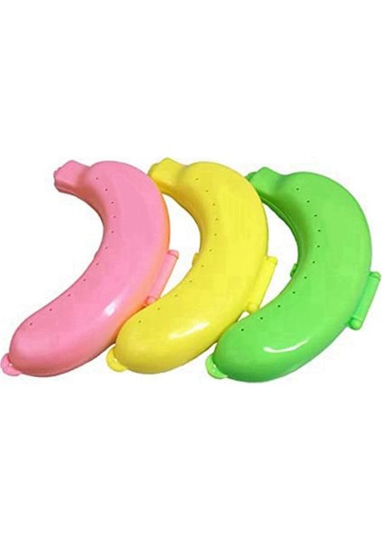 Muz Kutusu, Sevimli Muz Koruyucu Saklama Kutusu, Öğle Yemeği Kutuları Için Taşınabilir Muz Tutucu, Bpa Içermeyen Meyve Kabı (Yurt Dışından)