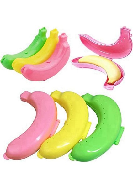 Muz Kutusu, Sevimli Muz Koruyucu Saklama Kutusu, Öğle Yemeği Kutuları Için Taşınabilir Muz Tutucu, Bpa Içermeyen Meyve Kabı (Yurt Dışından) modelleri