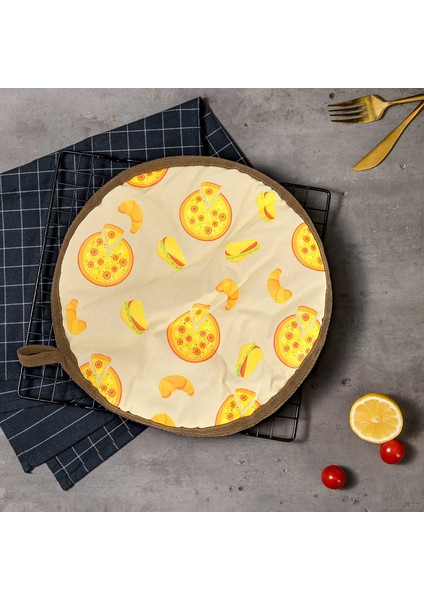 Paket 12 Inç Tortilla Gözleme Isıtıcı Kese Mikrodalgada Yalıtımlı Gıda Soğutucu Çanta, Mısır Unu Börek Gözleme Sıcak (Yurt Dışından) fırsatları