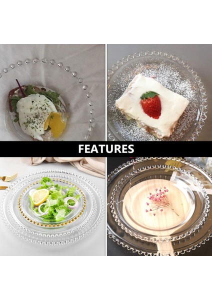 Cam Yemek Tabağı Servis Tabağı Tabak Cam Servis Tabağı Yemek Tepsisi Balık Suşi Meyve Peynir Için Parti Tabağı (Yurt Dışından) indirimleri