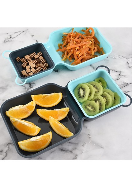 10 Parça Üstün Pp Gıda Tabak Karıştırma Kabı Kare Kuru Meyve Atıştırmalık Salata Mutfak Kasesi Mutfak Alet Alet (Yurt Dışından) modelleri