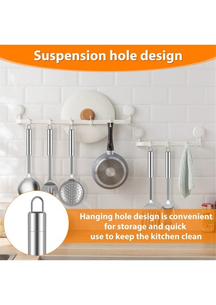 5 Adet Mutfak Pişirme Gereçleri Seti Paslanmaz Çelik Kürek Çorba Kaşığı Spatula Gereçleri Yemek Takımı Pişirme Araçları (Yurt Dışından) modelleri