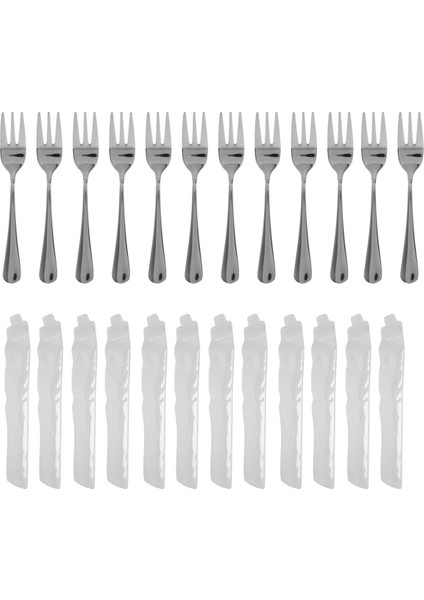 12'li Tatlı Çatal Seti, 5,5 Inç, Paslanmaz Çelik Kokteyl Çatalları, Meze Küçük Çatalları, Parti Için Meyve Salatası Çatalları (Yurt Dışından) fiyatları