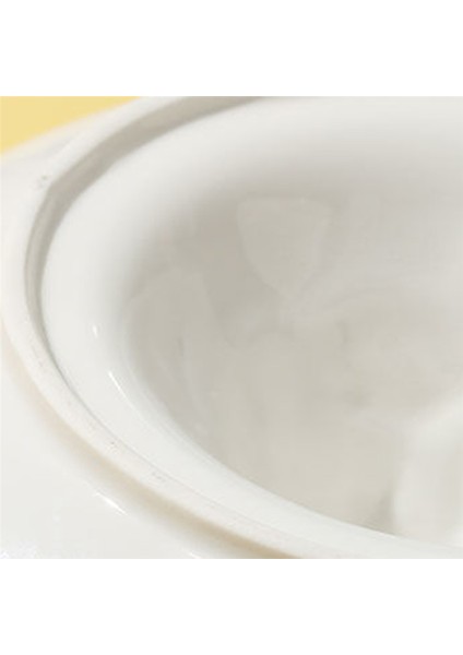 Beyaz Porselen Meyve Salatası Kasesi Mutfak Sofra Takımı Kase Çorba Yemek Masası Yemek Aperatif Kap Tepsi A (Yurt Dışından) modelleri