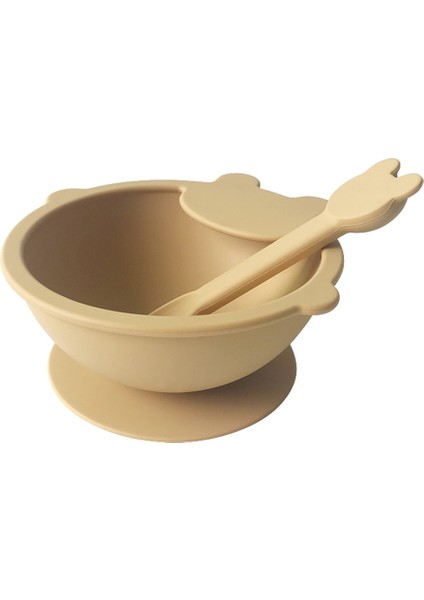 Mama Bebek Mama Seti Kaşıklı, Silikon Vantuzlu - Birinci Aşama Yem Silikon Plaka G (Yurt Dışından)