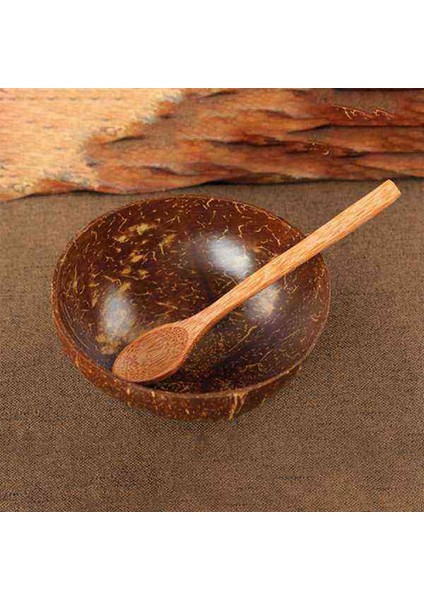 Hindistan Cevizi Kase Seti El Yapımı Hindistan Cevizi Kabuğu Sofra Takımı Ahşap Kaşık Tatlı Meyve Salatası Karıştırma Kabı Pirinç Ramen Kasesi 16 Adet (Yurt Dışından) fırsatları