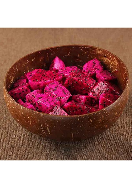 Hindistan Cevizi Kase Seti El Yapımı Hindistan Cevizi Kabuğu Sofra Takımı Ahşap Kaşık Tatlı Meyve Salatası Karıştırma Kabı Pirinç Ramen Kasesi 16 Adet (Yurt Dışından) indirimleri