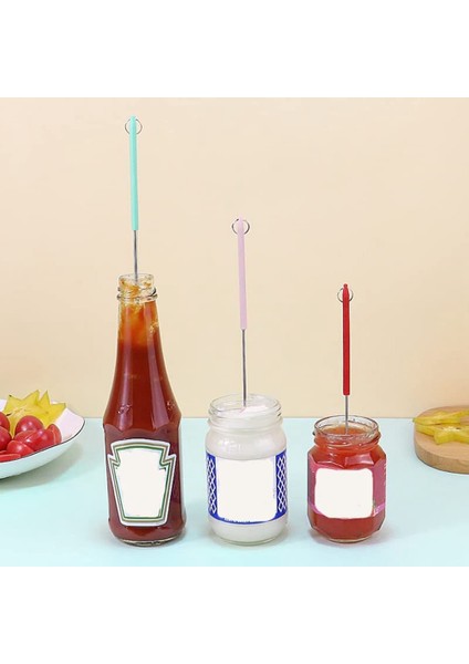 12 Adet Mini Silikon Teleskopik Spatula Fırçası ve Kaşık, Yükseltme Mini Silikon Teleskopik Spatula (Yurt Dışından) indirimleri