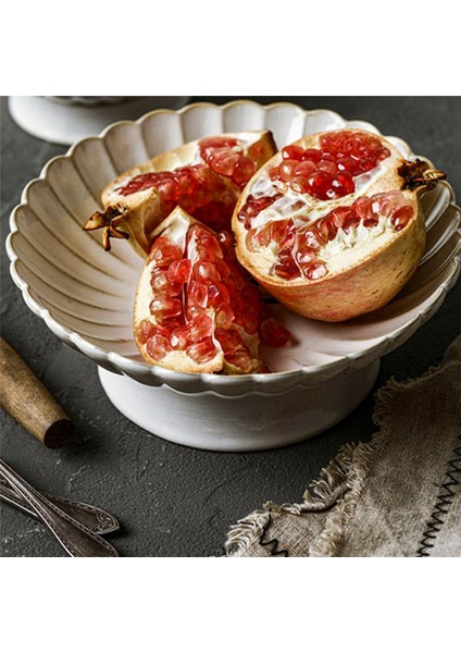 Seramik Ev Meyve Tabağı Meyve Tabağı Oturma Odası Mutfak Drenaj Sepeti Aperatif Hamur Tabağı Drenaj Mavi (Yurt Dışından) fırsatları