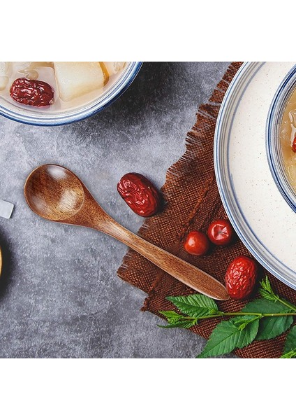 Küçük Tahta Kaşık, Yemek Pişirmek Için 6 Adet Ahşap Çay Kaşığı Küçük Çeşni Kaşığı, Günlük Kullanım Için Mini Ahşap Bal Kaşığı (Yurt Dışından) fiyatları