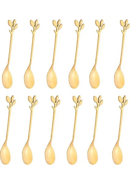 Paslanmaz Çelik Çatal Bıçak Takımı Kaşık Yaprak Kaşık Kahve Kaşığı Çay Kaşığı Restoran Tatlı Çatal Bıçak Takımı (Yurt Dışından)