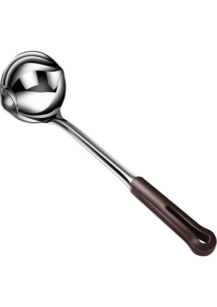 Yağ Tutucu Paslanmaz Çelik Yağ Ayırma Kaşığı 304 Yağ Filtresi Kaşığı Yağ Filtresi Skimmer Yağ Çorbası Için Ayrı Kaşıklar (Yurt Dışından)