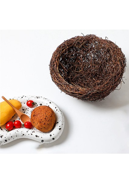 Modern Basit Seramik El Sanatları Kişilik Tatlı Kase Yumurta Kabuğu Devekuşu Yumurtası Vazo Ev Dekorasyonu (Yurt Dışından) indirimleri