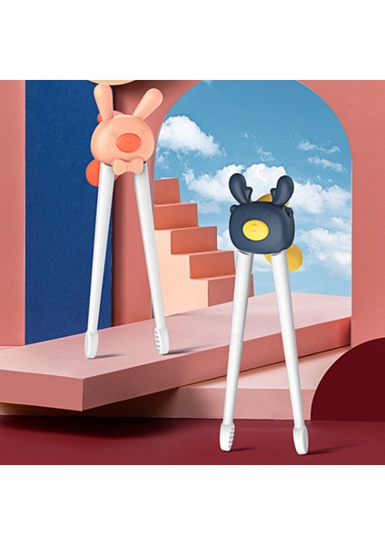 Çocuk Sofra Takımı Düzeltme Karikatür Eğitim Çubukları Bebek Gıda Takviyesi Taşınabilir Öğrenme Uygulama Çubukları B (Yurt Dışından) modelleri