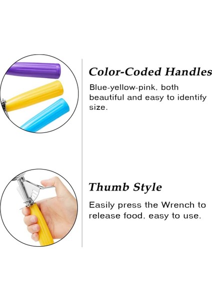 Bölünmüş Kepçe, 3 Parça Kurabiye Kaşığı, Dondurma Kaşığı, Çatal Kaşık Kaşığı, Cupcake Kaşığı (Yurt Dışından) indirimleri