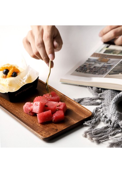 Güney Amerika Ceviz Tepsisi, Masif Ahşap Ahşap Ikindi Çayı Tepsisi, Meyve Tepsisi, Kahve Dükkanı Basit Aperatif Tepsisi (Yurt Dışından) indirimleri