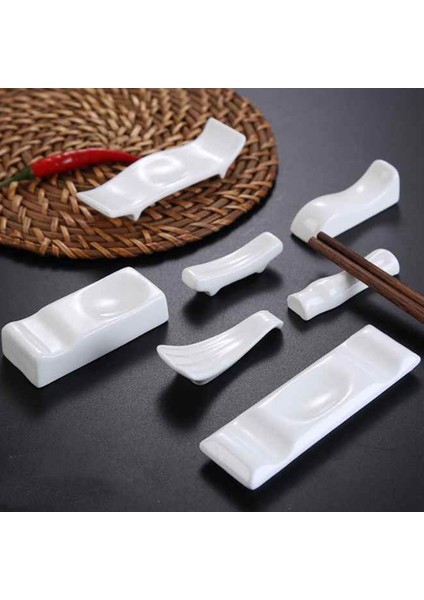 10 Yeni Çubuk Dinlenme Çubuklarını Seramik Dekoratif Raf Kaşık Çatal Mutfak Gereçleri Çatal Aksesuarları Q (Yurt Dışından) fiyatları