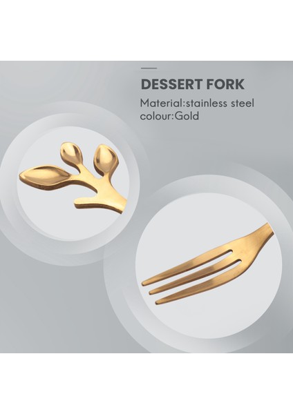 20 Adet Paslanmaz Çelik Yemek Takımı Meyve Çatalı Yemek Takımı Meze Atıştırmalık Tatlı Çatalı Mutfak Sofra Takımı Yaprak Şekli (Yurt Dışından) indirimleri