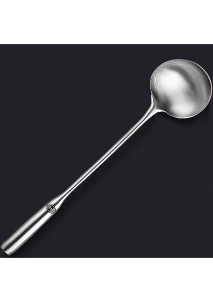 Çorba Kepçesi, Wok Spatula, Daha Uzun Saplı Kürek Kaşık Paslanmaz, Isı Direnci, Entegre Şekillendirme Dayanıklı Paslanmaz (Yurt Dışından)