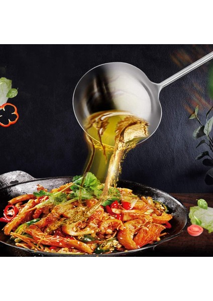 Çorba Kepçesi, Wok Spatula, Daha Uzun Saplı Kürek Kaşık Paslanmaz, Isı Direnci, Entegre Şekillendirme Dayanıklı Paslanmaz (Yurt Dışından) fırsatları