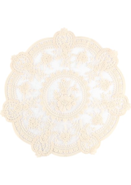 Adet Avrupa Dantel Nakış Placemat Kahve Altlığı Masa Yatak Odası Bilgisayar Kol Dayama Kapağı Retro Dantel Placemats (Yurt Dışından)