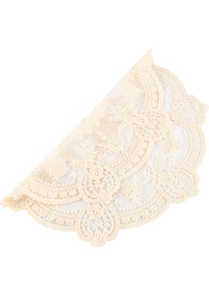 Adet Avrupa Dantel Nakış Placemat Kahve Altlığı Masa Yatak Odası Bilgisayar Kol Dayama Kapağı Retro Dantel Placemats (Yurt Dışından)