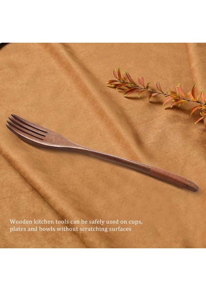 8 Adet Ahşap 9 Inç Japon Kaşık Çatal Seti Mutfak Sofra Doğal Ahşap Çatal Ahşap Yemek Çatal Seti (Yurt Dışından) modelleri