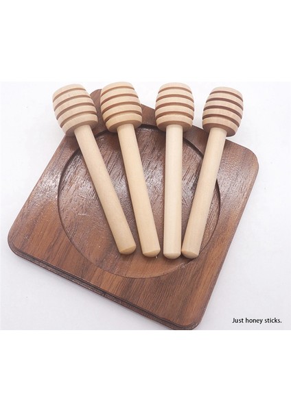 25 Adet Uzun Saplı Ahşap Bal Kaşıkları Karıştırma Çubukları Kepçe Bal Süzgeci Kavanoz Kahve Süt Çay Malzemeleri Mutfak Aleti (Yurt Dışından) fırsatları