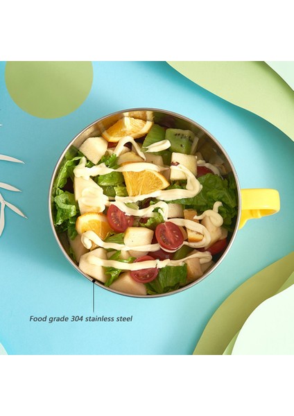 Ördek Ramen Erişte Kasesi Kapaklı Sevimli Paslanmaz Çelik Mutfak Meyve Anında Pirinç Çorbası Çift Katmanlı Kase Sofra Takımı 1 (Yurt Dışından) indirimleri