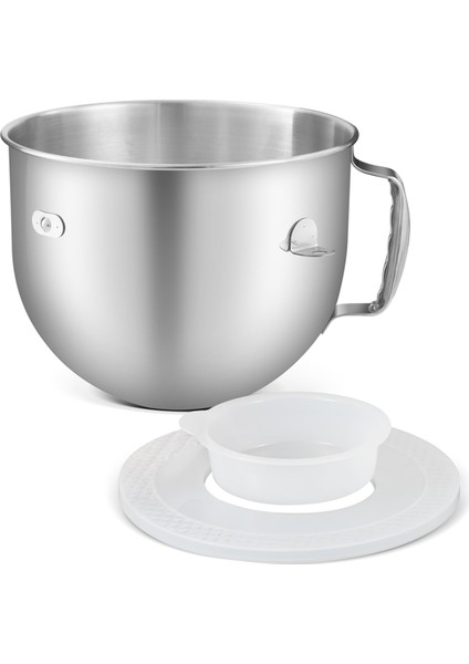 Paslanmaz Çelik Kase Kitchenaid 6 Quart Kase-Kaldırma Stand Mikseri Stand Mikseri ile Uyumlu,bulaşık Makinesinde Yıkanabilir (Yurt Dışından)