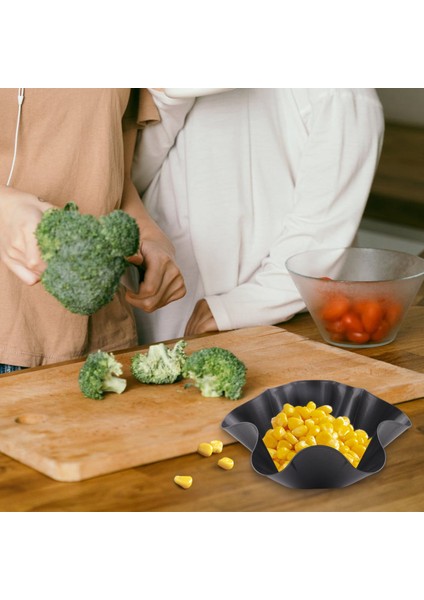 8 Paket Tortilla Kase Kalıpları Mükemmel Tortilla Tava Yapışmaz Taco Kabuk Tortilla Tava Makinesi Salata Kasesi (Yurt Dışından)