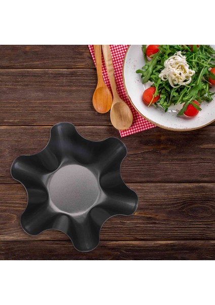 8 Paket Tortilla Kase Kalıpları Mükemmel Tortilla Tava Yapışmaz Taco Kabuk Tortilla Tava Makinesi Salata Kasesi (Yurt Dışından)