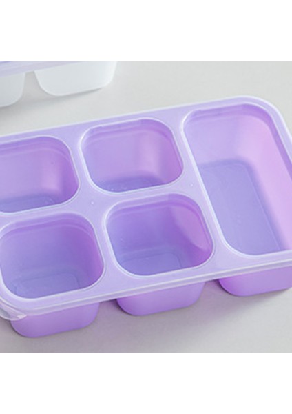 Bento Box Yetişkin Öğle Yemeği Kutusu 4 Adet, Çocuklar Için 5 Bölmeli Yemek Hazırlama Kabı, Şeffaf Kapaklı Yeniden Kullanılabilir Gıda Saklama B (Yurt Dışından) fırsatları