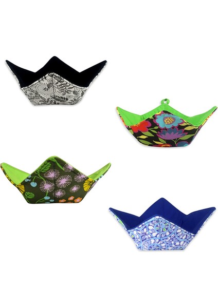 4 Adet Mikrodalga Güvenli Kase Matı Tutucu Isıya Dayanıklı Kase Rahat Malzemeler Alet Kase Rahat Tutucu (Yurt Dışından) modelleri