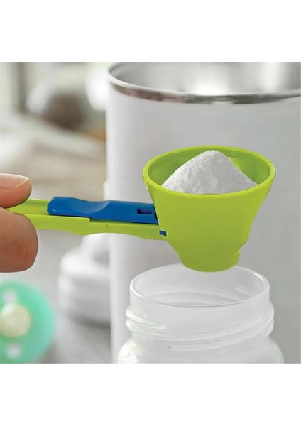 Orijinal Ölçü Kepçesi + Huni Protein Tozu, Antrenman ve Spor Içecekleri, Bebek Maması Için Dökülmeyen Hazırlık (Yurt Dışından) fiyatları