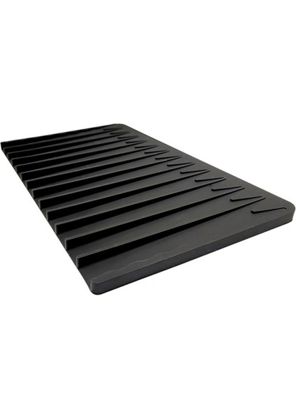 Büyük Silikon Bulaşık Kurutma Matı 32.5X20CM Boyut Süzgeç Matı Koruma Isıya Dayanıklı Tezgah Üstü Mat Lavabo Kaymaz Bulaşık Kurutma Matı (Yurt Dışından)