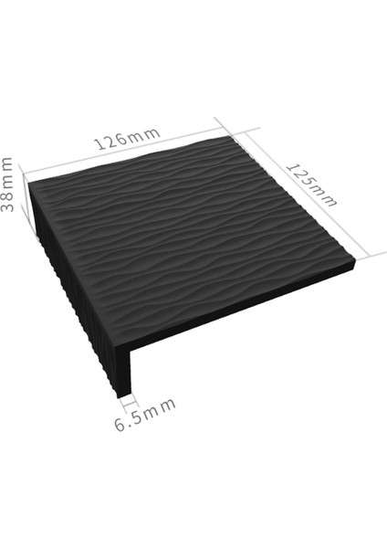 Espresso Sabotaj Mat Espresso Kahve Aksesuarları Coffeeware Sıkıştırma Pedi Anti-Skid Gıda Güvenli Silikon Köşe Mat Siyah (Yurt Dışından)