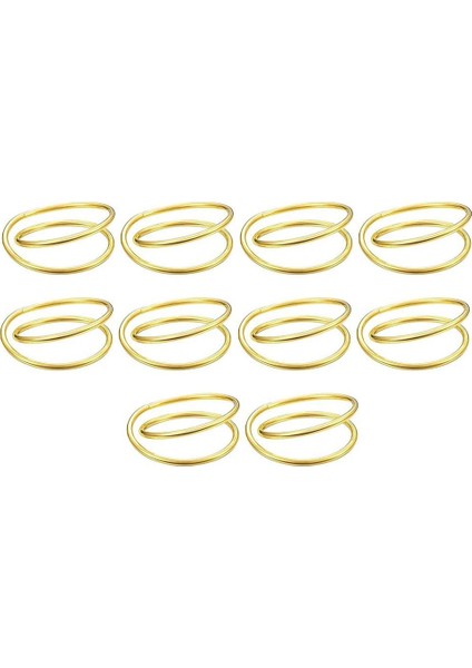 Peçete Halkaları Spiral Peçete Halkaları Sahipleri Ev Yemek Masası Ayarı, Peçete Halkaları Peçete Peçete Tutucu Halka Dekor Için (Yurt Dışından)