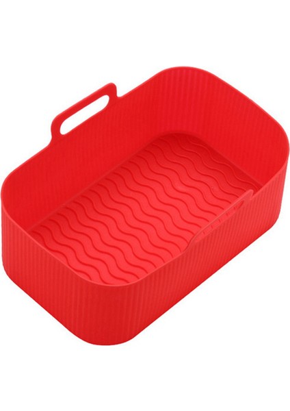 Ninja Foodi Için 8 Adet Hava Fritöz Silikon Tepsi Çift Sepet Fırın Tava Astar Çift Hava Fritöz Aksesuarları (Yurt Dışından)