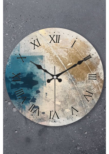 Muyika Pertina Bombe Gerçek Cam Sessiz Mekanizma 36CM Duvar Saati Pds-36