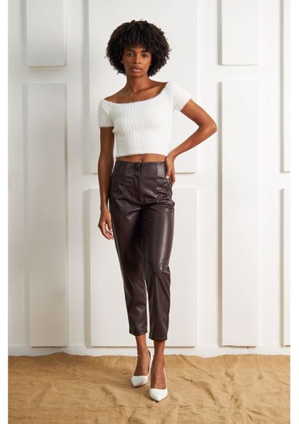 Fitilli Kısa Kol Tüylü Kazak fiyatları