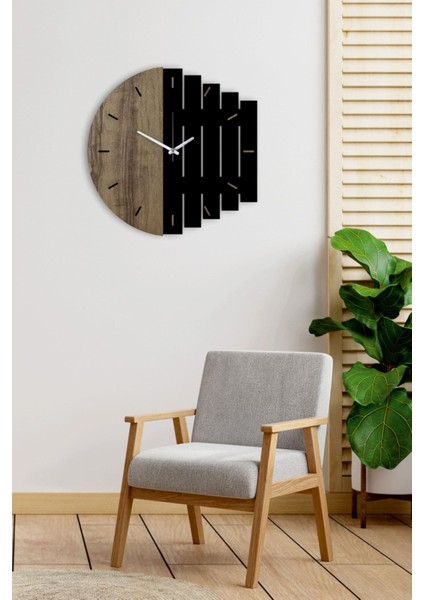 Dekoratif Modern Ahşap Duvar Saati Ritim fiyatları