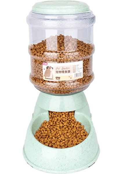 Büyük Kapasiteli Pet Besleyici Kaseler Küçük Köpek Mesih Kasesi Otomatik Su Dağıtıcı Kedi Kaseleri Evcil Hayvan Besleme Kaseleri Içecek Su Kasesi Renk: CW022-5 (Yurt Dışından)