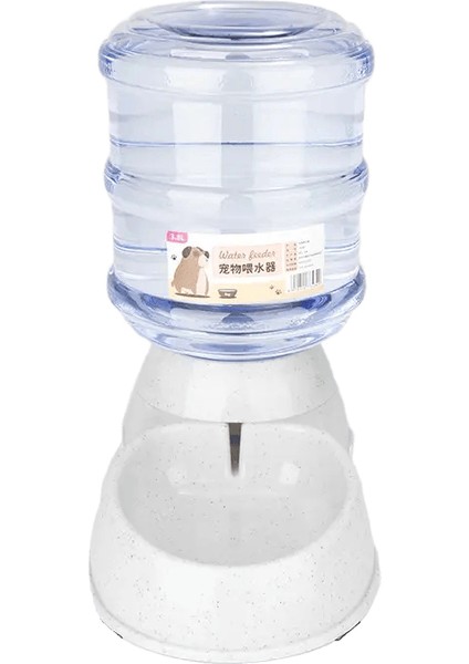 Büyük Kapasiteli Pet Besleyici Kaseleri Küçük Köpek Mesih Kasesi Otomatik Su Dağıtıcı Kedi Kaseleri Evcil Hayvan Besleme Kaseleri Içecek Su Kasesi Renk: CW022-3 (Yurt Dışından)